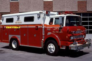 Fire Apparatus Slide - 75 Gmc / Swab Rescue = Front Royal Va
