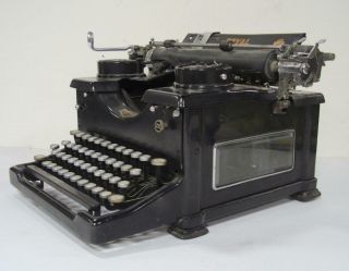 Royal 10 Typewriter With Glass Sides Sn S - 1636139 - Repairs Props
