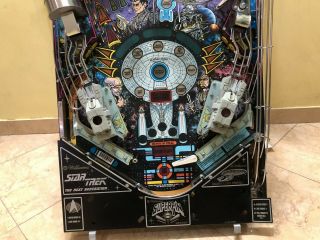 Williams Star Trek Next Generation Pinball Machine Bally Arcade 2
