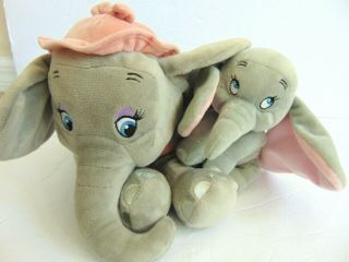 Disney Parks Baby Dumbo and Mrs Jumbo Storybook Circus Plush Doll Set 2