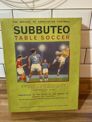 Vintage Subbuteo The Football Game 