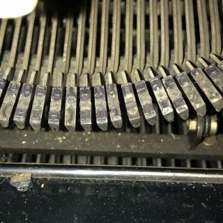 German Black Continental Wanderer - Werke Sigmar - Schoenau Standard Typewriter 2
