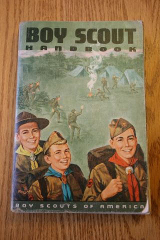 Vtg Boy Scout Handbook,  Bsa,  1968 7th Edition,  4th Printing
