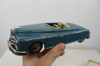 Vintage Arnold Tin Friction Toy Car Made In West Us Zone Germany - M18