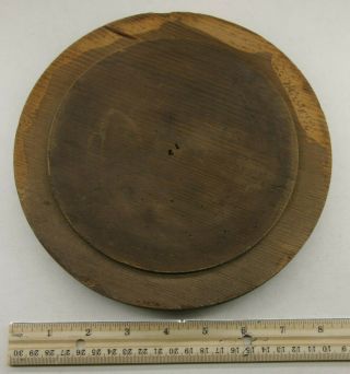 Lamson Industrial Foundry Wood 8 1/4 " Round Machine Part Mold Pattern M02l