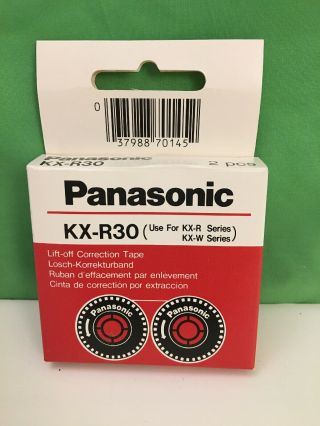 Panasonic Kx - R30 Typewriter Ribbon Lift - Off Correction Tape Kx - R Kx - W,  Nip