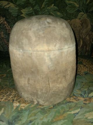 Antique Wooden Hat Mold 26 