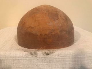 Unique Fascinator Millinery Wood Block Round Crown/ Wood Hat Making /form/mold/