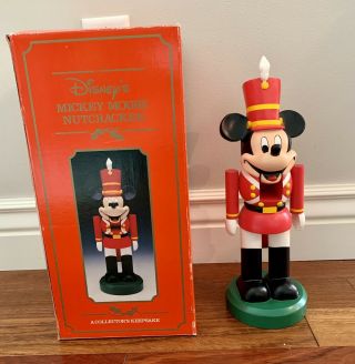 Vintage 1992 Mickey Mouse Nutcracker