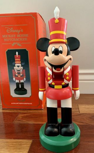 Vintage 1992 Mickey Mouse Nutcracker 2