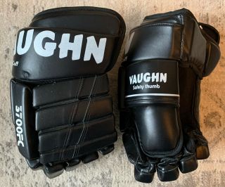 vintage VAUGHN 3700FC Hockey Gloves - Leather 15 
