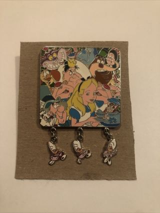 Signed 2001 Disneyana Convention Alice In Wonderland Anyone For Tea Pin 6614