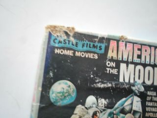 Vintage circa 1969 America On The Moon 8MM Film in B&W - Castle Films 1908 3