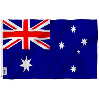 Anley Fly Breeze 3x5 Foot Australia Flag - Australian National Flags Polyester