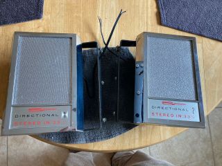 Seeburg Ds - 160 Top External Speakers Matched Pair