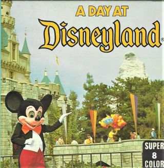 Disneyland - A Day At Disneyland - 8mm Film (159 