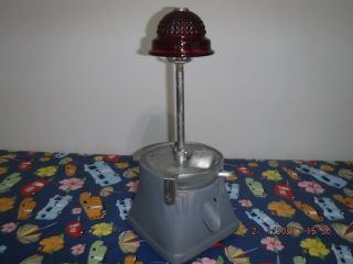 Antique/vintage Gumball Machine Silver King 5 Cent Coin Op