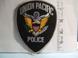 Railroad Police Patch Union Pacific Railroad Police Railway Rr