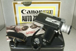Vintage Canon Auto Zoom 518 8 Movie / Video Sound 8mm Film Camera