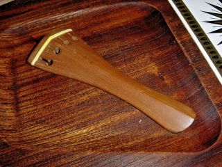 Vintage Gotz Violin Tail Piece Boxwood Old Stock 60s West Germany 4/4