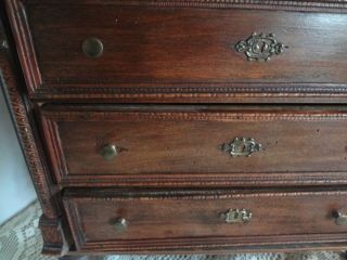Antique Vintage Diminutive Salesman Sample Dresser Chest metal knobs 3 Drawer 2