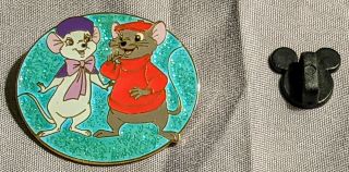 Disney The Rescuers Down Under Bianca & Bernard Le 500 Limited Edition Pin
