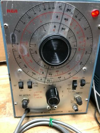 Vintage Rca Wr - 50b Rf Signal Generator