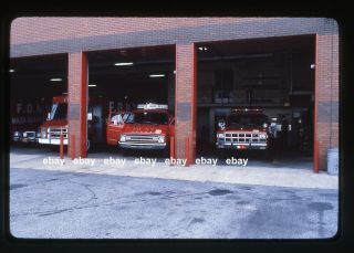 York City Mask Service Unit Quarters In Oct 1982 Fire Apparatus Slide