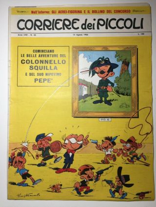 SOLDATINI DI CARTA (Corriere dP 33 1966) LE CROCIATE - 7 di TOPPI e Toto ' 2