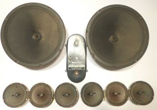 Seeburg Pfea1u: 8 Speaker System 2 - 12 " & 6 - 5 " & Crossover & Wiring