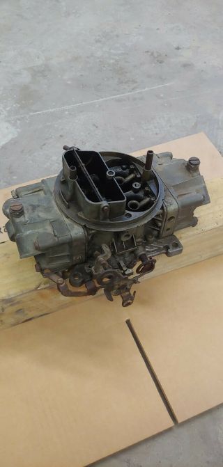 Vintage Holley Chevy 780 Cfm Carburetor List 3310 - 1 Date Code 224