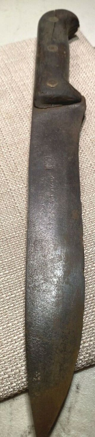 Antique F Dick No.  50 Buthcher Knife