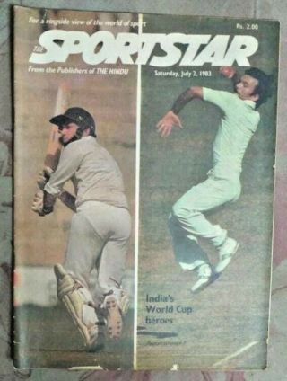 India The Sportstar July 2,  1983 - India 