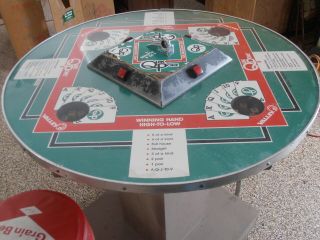 Vintage Valley Pedestal QUIK POKE Arcade Game 1 to 4 Players Poker / Dice Game 6
