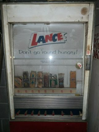 Vintage Lance Cracker Vending Machine
