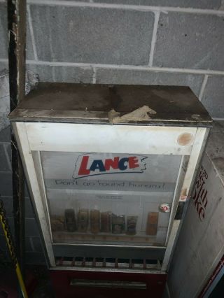 Vintage Lance Cracker Vending Machine 3