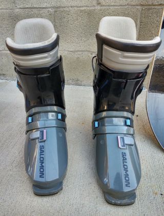 Vintage Salomon Sx92 Hpc Snowboard Ski Boots Size 340 - 45 / 9 Unisex