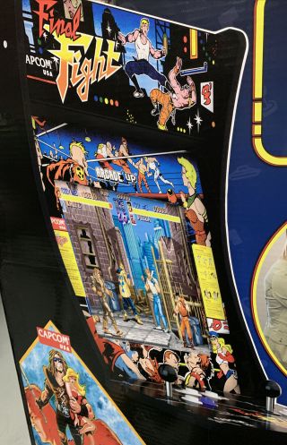 Arcade1UP Final Fight NIB 1944 Ghosts ‘N Goblins Strider Arcade 1up Game Machine 5