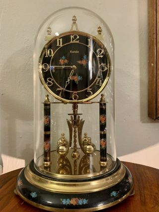 Vintage Kundo Kieninger & Obergfell Anniversary Clock Made In West Germany