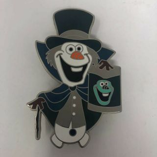 Disney Fantasy Pin Haunted Mansion Olaf Hatbox Ghost Le 029/100 Jumbo