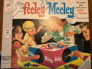 Feeley Meeley Game Vintage 4770a 1967 Milton Bradley