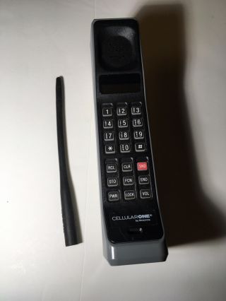 Motorola 8000m Brick Cell Phone Vintage Hand Held Mobile F09lfd8438ag