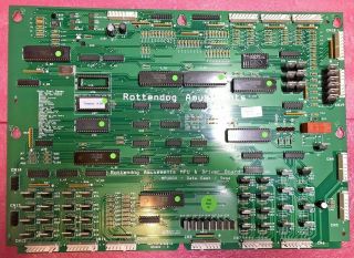 Rottendog Mpu004 Mpu Board For Data East Pinball Machines The Who 