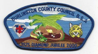 Burlington County Council - Sa - 16 Csp - 70th Ann - 1925 - 2000 Cub Scouts