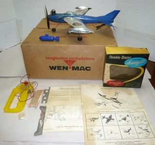 Vintage Wen - Mac (amf) Usaf Turbojet.  049 Gas Airplane W/box & Access.