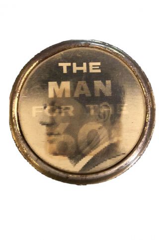 Jfk John F Kennedy For President 1960 Varivue Flasher Button Man For The 60s