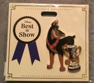 Disney Wdi Le 300 Pin Best In Show Dog Trophy Oliver And Company Roscoe