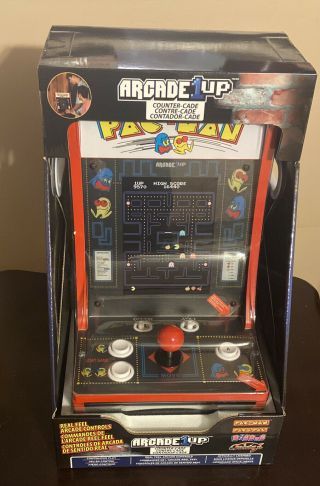 Pac - Man 40th Anniversary CounterCade,  4 Games in 1,  Arcade1UP 2