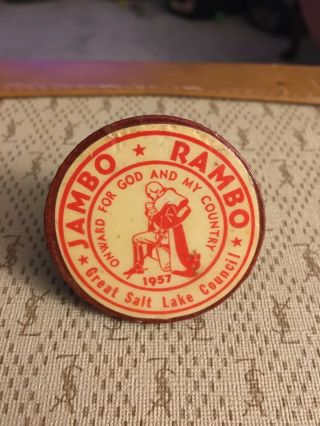 1957 National Jamboree Slide Great Salt Lake Council Jambo Rambo