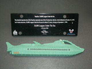 Walt Disney World 35th 20,  000 Leagues Under The Sea Nautilus Submarine Mib /500